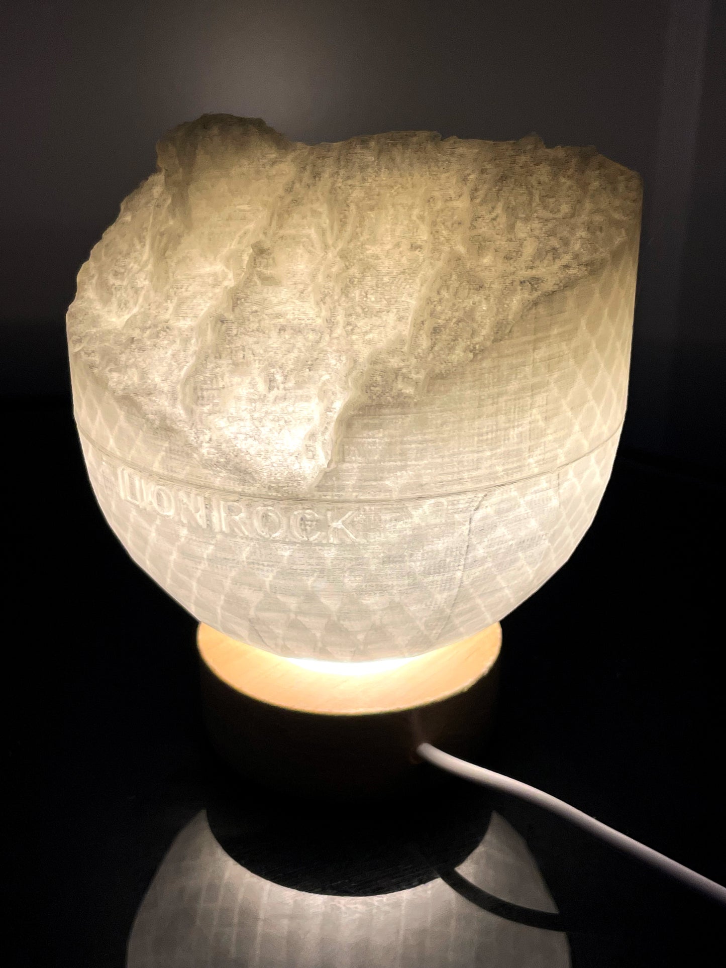 The Hong Kong Lion Rock Lighting