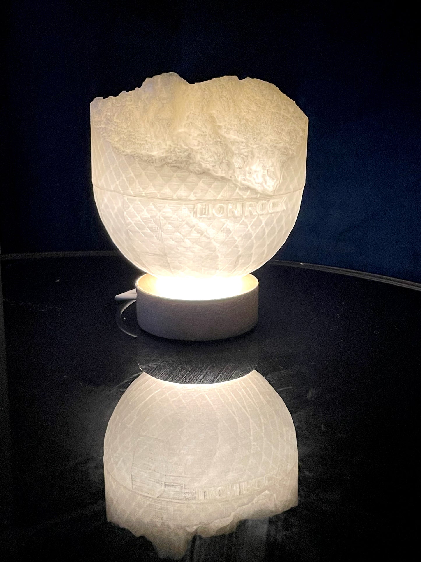 The Hong Kong Lion Rock Lighting